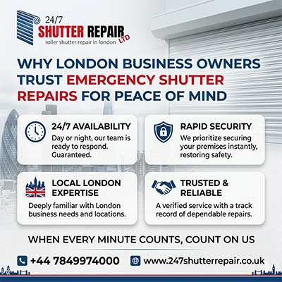 Why London Business Owners Trust Emergency Shutter Repairs for Peace of Mind