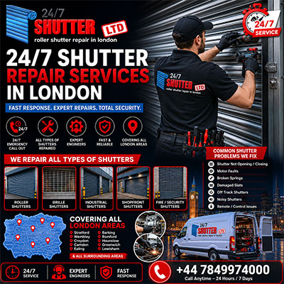 Roller Shutter Repair London – Fast Response for Commercial & Industrial Shutters
